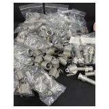 Huge Lot of Aluminum Dust Caps & CL 1/2"E