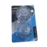 Road & Home Acrylic Faucet Handles, Clear "J"