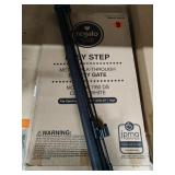 Black Retractable Baby Gate