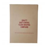 (1) Box Red Oil Based Floor Sweep