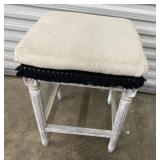 Vintage Bar Stool W/ Cushion