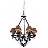 Minka Lavery 906-08 Mission Inn 6-Light Chandelier