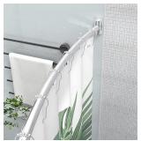 Bonpally Curved Shower Curtain Rod 43-72"