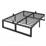 Full Size Metal Bed Frame, 14 Inch Heavy Duty