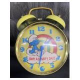 Smurf Alarm Clock