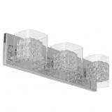 NEW 3 Light Bathroom Vanity Light Fixture Chrome