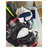 Youth Football Pads & Helmet