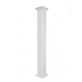 DecKorators Composite Post Sleeve Kit White 48 in
