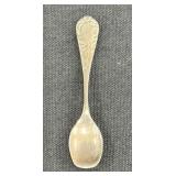 VTG Rare Mexican Silver Mid Century Salt Spoon 2"