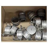 Lot of DC300 SS Type DC Coupler Cap & Adapter