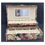 Vintage Floral Jewelry Box
