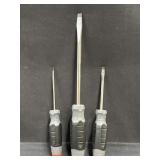 (3) Duratek Slotted Screwdriver