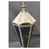 Metal Glass Wall Light