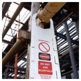 Brady ( Danger Do Not Used Scaffold ) Scafftag