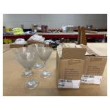 Miscellaneous Lot Glass Cups & plates