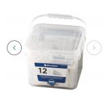 (5 Bx) Brainerd 1.2-in White Drawer Slide Sockets