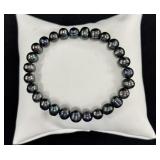 Pearl Purple Mermaid Elastic Bracelet