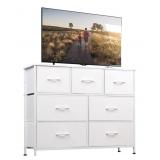 WLIVE Fabric Dresser with 7 Drawers