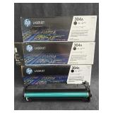 (3) HP LaserJet Black Toner Cartridges