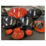 Slanted Salad Bowls Assorted Sizes