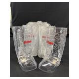 (8) El Toro Cowboy Boot Plastic Cup 12 oz