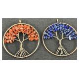 Wire Tree of Life Pendants