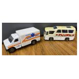 Vintage Ambulance & Mini Bus