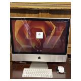 Apple iMac Desktop With Apple Keyboard and Mouse
