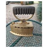 Brass Clothes Iron Decor Box