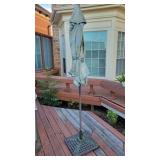 2 Umbrellas with 1 Stand