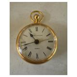 Mark Cross, pocket Clock Gold Plated