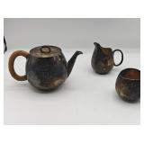 Teapot ,creamer, sugar