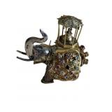 Bejeweled Elephant with a Havdah