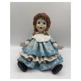 Ceramic Girl Doll Figurine