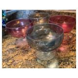 (4) Margaritas Glass Cups
