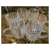 (6) Glass Cups