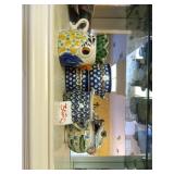 Farm animal coffee set