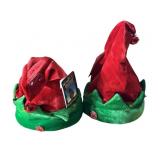 2 DanDee Light Up Musical Elf Hats