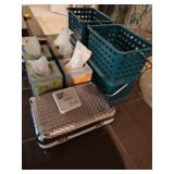 Stacking Bins, Tissues, Cosmetic Case