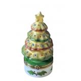 Antique Christmas Tree Limoges Box