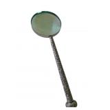 Repousse Style Silver Handle Magnifying Glass