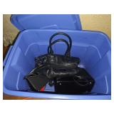 Bin with Purses