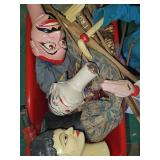 Hand Painted Puppet Pieces