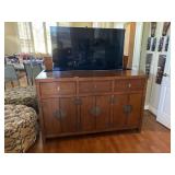 Vintage Buffet W/ Flat Screen Lifter