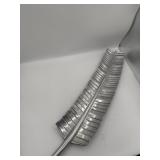 Aluminum Leaf Platter