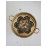 Brass Floral stencil