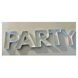 Sur La Table PARTY Letters Serving Dishes