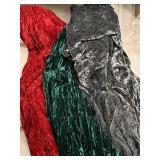 2 Velvet Maxi Skirts & 1 Velvet Shawl