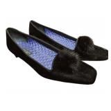 Kate Spade Velvet Pom Pom Pumps Sz 7