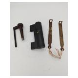 Antique Korean Metal Chest Lock 6"